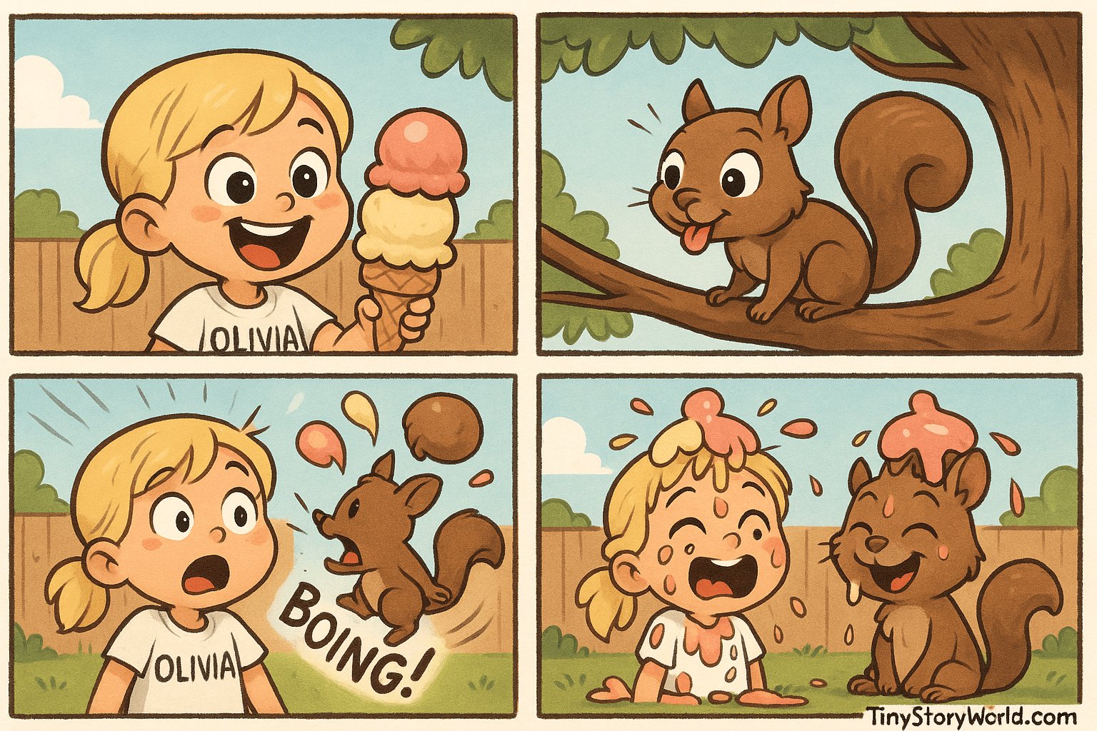 Ice Cream Fun with Olivia